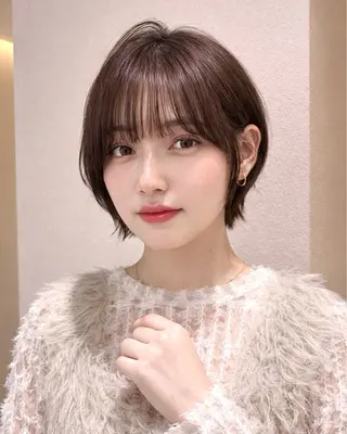 ショート sand  mieu所属・【似合わせ特化🌷】 ショート/モカのヘアスタイル