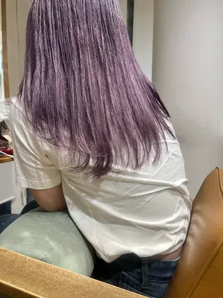 ロング カラー カット/パーマモデル 募集🩵　yukaのヘアスタイル