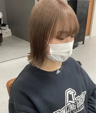 ショート カラー ヘアアレンジ メンズ似合わせ🪞 副店長 kotoriのヘアスタイル