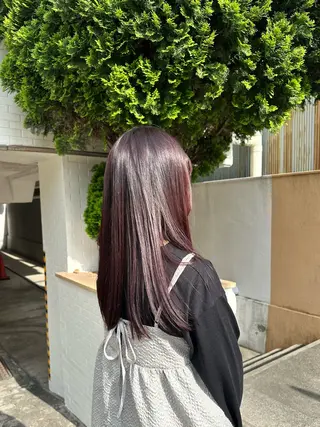 ロング 【縮毛矯正＆髪質改善 特化】/川上 結愛のヘアスタイル