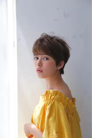 ショート カラー 鈴木 一貴のヘアスタイル