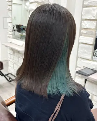 ロング カラー 天王寺髪質改善なら よしみさん✨のヘアスタイル