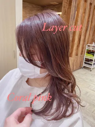 セミロング カラー 【垢抜け大人髪】 TIARA西山のヘアスタイル