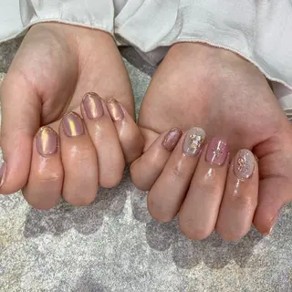 ネイル Amber21.所属・Nagahama Akariのネイルデザイン