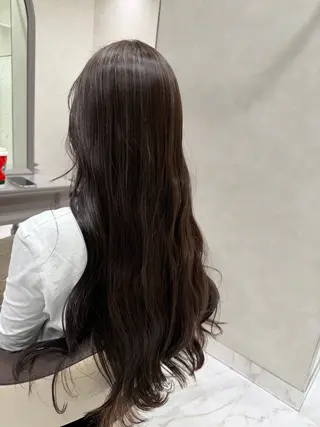 ロング カラー ダブルカラー🌷✨ 守屋紗希のヘアスタイル