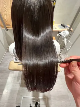 ロング 美髪矯正特化 花川大樹のヘアスタイル