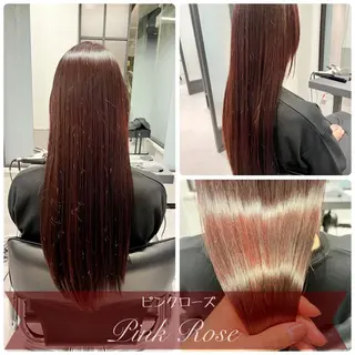 ロング カラー レイヤー/髪質改善/ 美髪矯正/手塚凌のヘアスタイル