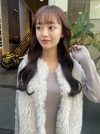 ロング カラー 髪質改善will hairdesignのヘアスタイル