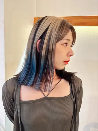 カラー 梅田  illfrere 所属・イルフレール ryuのヘアスタイル