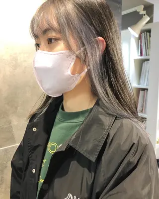 ロング カラー ヘアアレンジ ainico+所属・メンズ特化✂️栗原 侑也のヘアスタイル