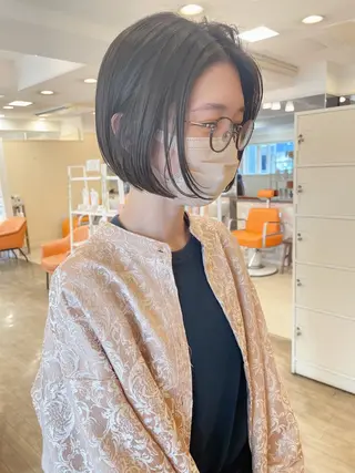 ショート 【ボブ/個室サロン】 癒し空間mimuraのヘアスタイル