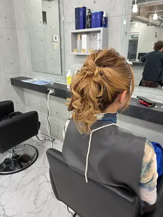 ヘアアレンジ Endearing所属・Endearing 北澤那未🌟銀座のヘアスタイル