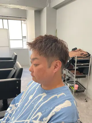 カラー メンズパーマ北千住 学生人気No.1登坂のヘアスタイル