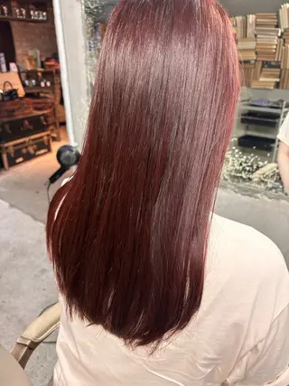 ミディアム カラー ヘアアレンジ お任せヘア☘️☘️ 及川渚のヘアスタイル