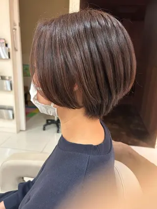 ショート カラー レイフィールド滝ノ水店所属・RayField かおるのヘアスタイル