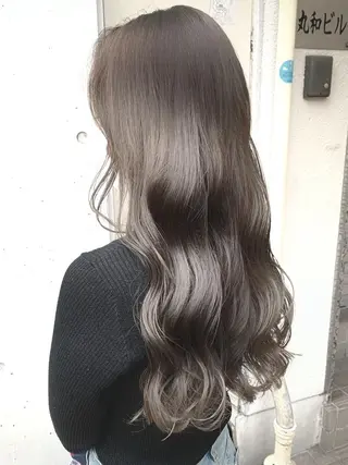 ロング カラー 大垣 りょうすけのヘアスタイル