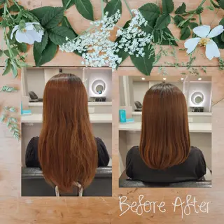 ミディアム GR 髪質改善トリートメント×ヘッドスパ【ジーアール】所属・🌺中村🌺毎日楽し くなる髪をご提案✨のヘアスタイル