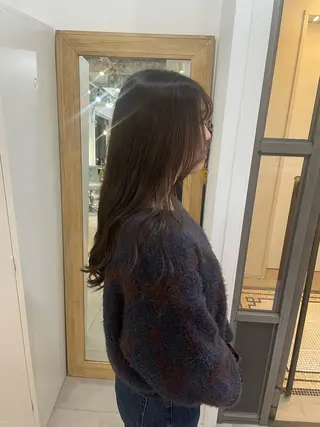 ロング カラー 栄/メンズカット/ 二村 洸太朗のヘアスタイル