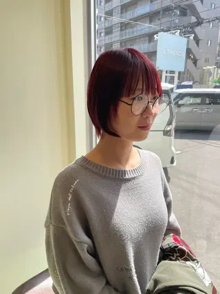 ショート カラー 韓国レイヤー🎀/ 顔周り特化🎀/豊田のヘアスタイル