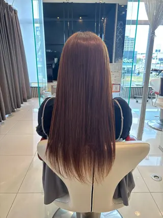 ロング カラー 山本 ミカ /EARTH盛岡南のヘアスタイル