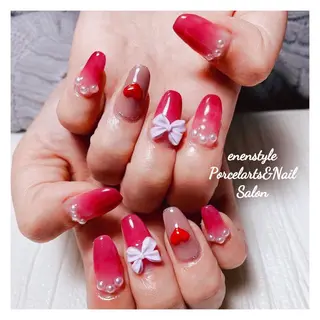 ミディアム ネイル 👑enen style👑のネイルデザイン