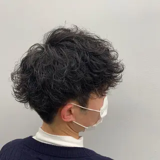 メンズ 河内 大慎のヘアスタイル