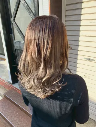 セミロング 高橋 一樹のヘアスタイル