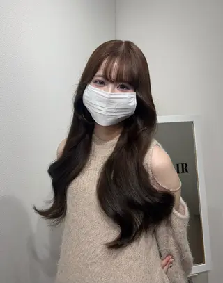 ロング カラー GROOM所属・Rinka 🎀🐇のヘアスタイル