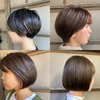 ショート MIRUCO by KURAKU所属・マキシ ヤスアキのヘアスタイル