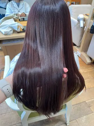 ロング カラー 暖色カラー/似合わせ カット/名古屋/辻のヘアスタイル