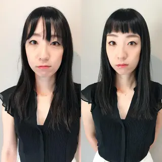 セミロング 苅田 茂樹のヘアスタイル
