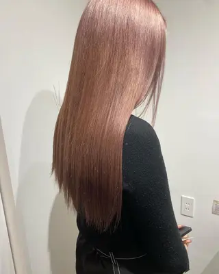 ロング カラー 韓国×髪質改善カラー 💎hinaのヘアスタイル