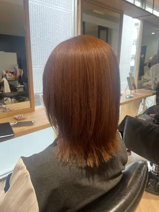 ミディアム 小西 優萌のヘアスタイル