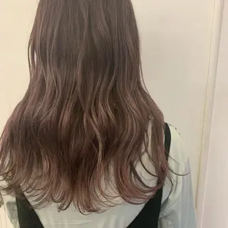 ロング 艶髪color💎髪 質改善ストレート大吉のヘアスタイル