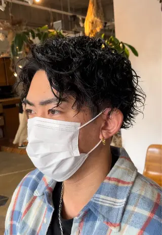 ショート 山下 皐介のヘアスタイル