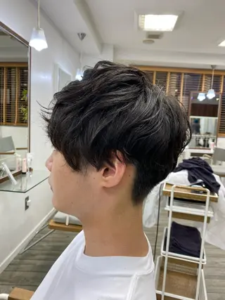 メンズ Aloa登戸所属・武田 学のヘアスタイル