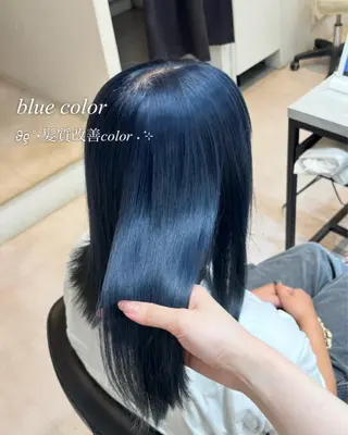 セミロング カラー 透明感カラー🩰🤍 髪質改善🪄/伽音のヘアスタイル