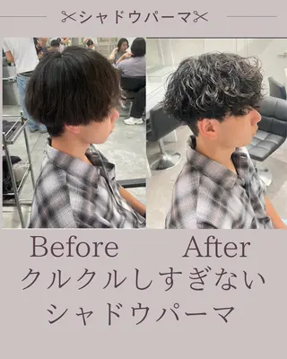 パーマ メンズ 町田エリアＮｏ．１/ パーマ特化/太田京希のヘアスタイル