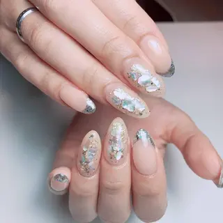 ロング ネイル ☺︎山部 志麻☺︎のネイルデザイン