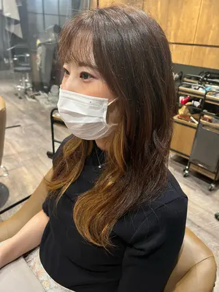 ロング カラー ルラブランシェ所属・🫧美髪カラー🫧 MANAMIのヘアスタイル