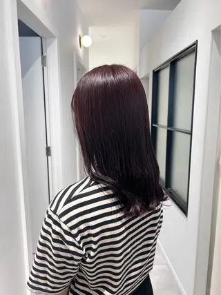 カラー 梅田/透明感カラー/ ストレート/mariのヘアスタイル