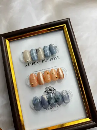 ネイル 金 柚嬉のネイルデザイン