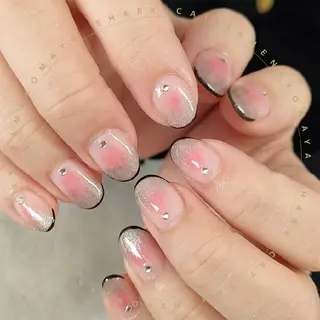 ネイル サメ猫 マーヤのネイルデザイン