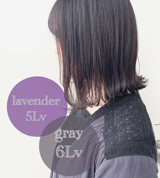 ミディアム カラー ヘアアレンジ Zina福岡天神🪞 髪質改善🪞レイヤーのヘアスタイル