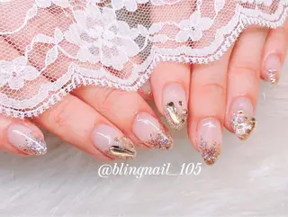 ネイル 23時まで❤︎韓国、 ワンホンネイルのネイルデザイン