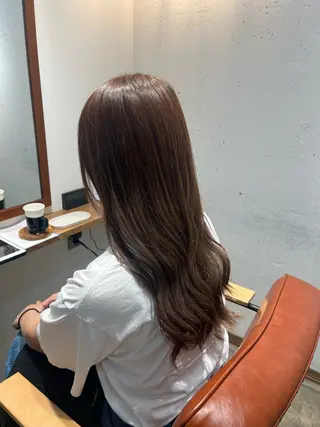 カラー ワンカラーモデル/ 大村莉子のヘアスタイル