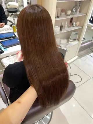 ロング Euphoria 銀座店所属・Euphoria 銀座 みおこのヘアスタイル