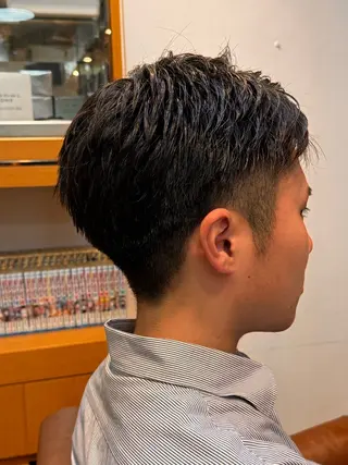メンズ 三牧 烈々のヘアスタイル