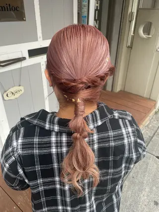 miloc かおりのヘアスタイル