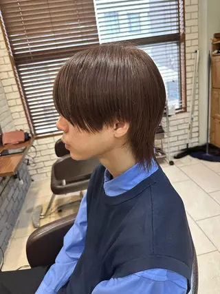 カラー メンズ ルシクラージュ武蔵小杉店所属・武蔵小杉【美髪縮 毛矯正】丸山智久のヘアスタイル